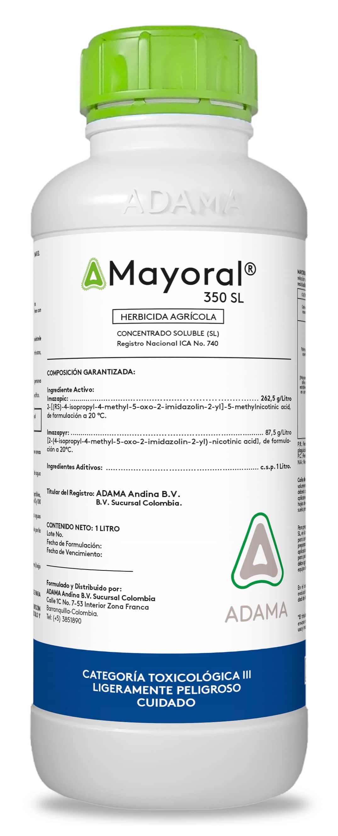 Herbicida Mayoral 350 SL x 1 Lt - Adama