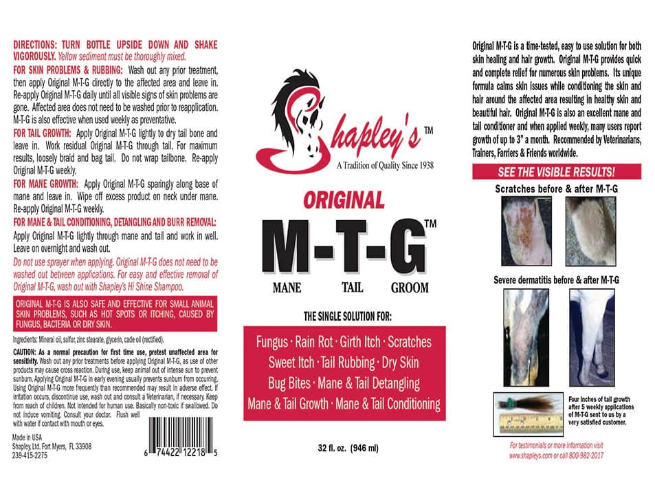 M-T-G Original – Tratamiento hongos y crecimiento de pelo