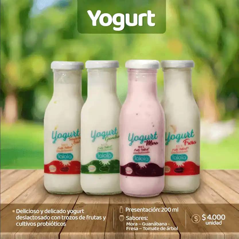 Venta de yogurt Cooperativa Alagro