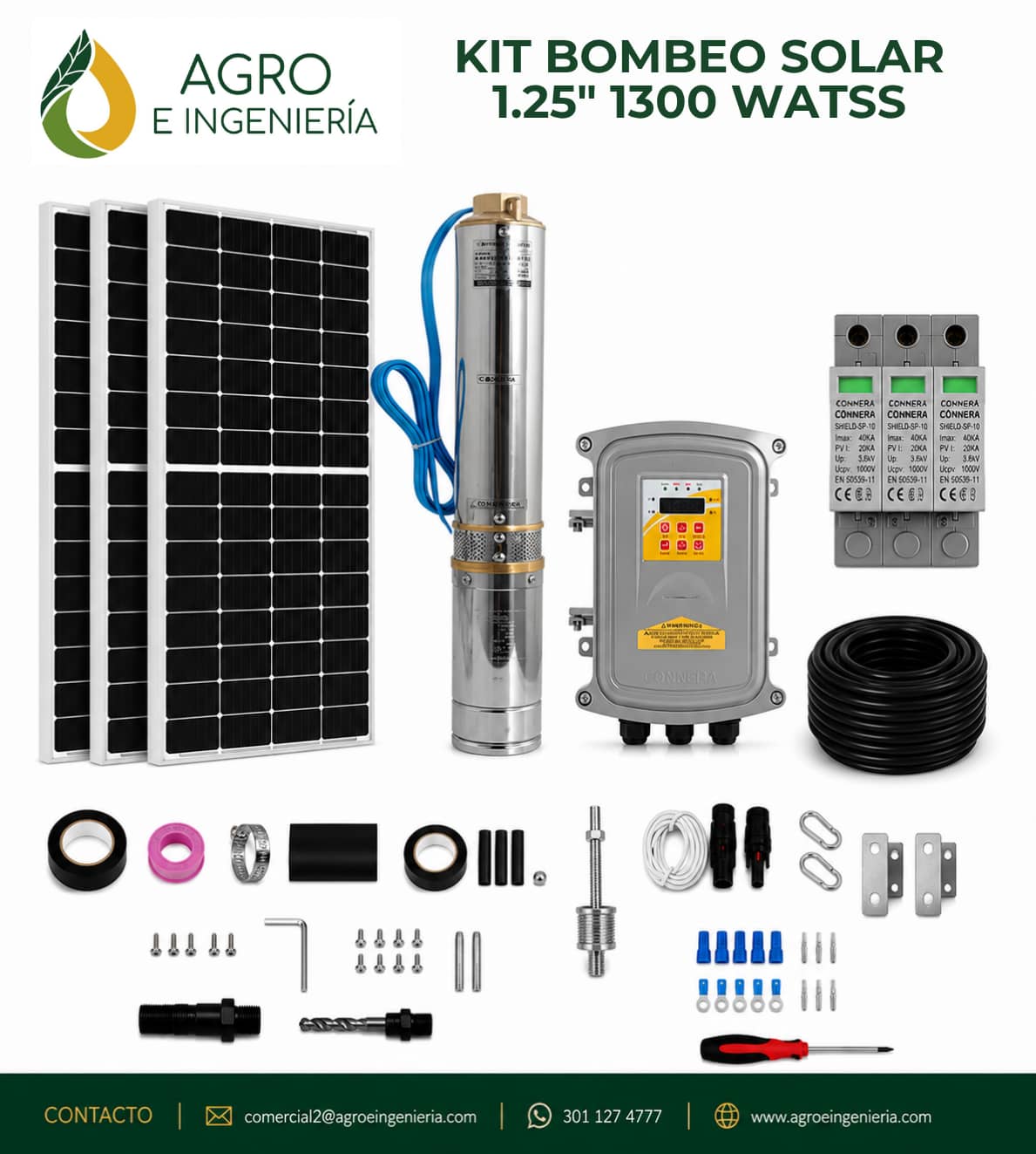 Sistemas de Bombeo Solar para Riego | Alta Eficiencia