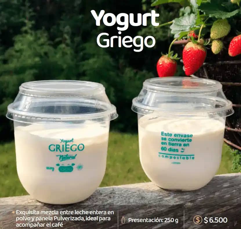 Venta de yogurt Griego Cooperativa Alagro