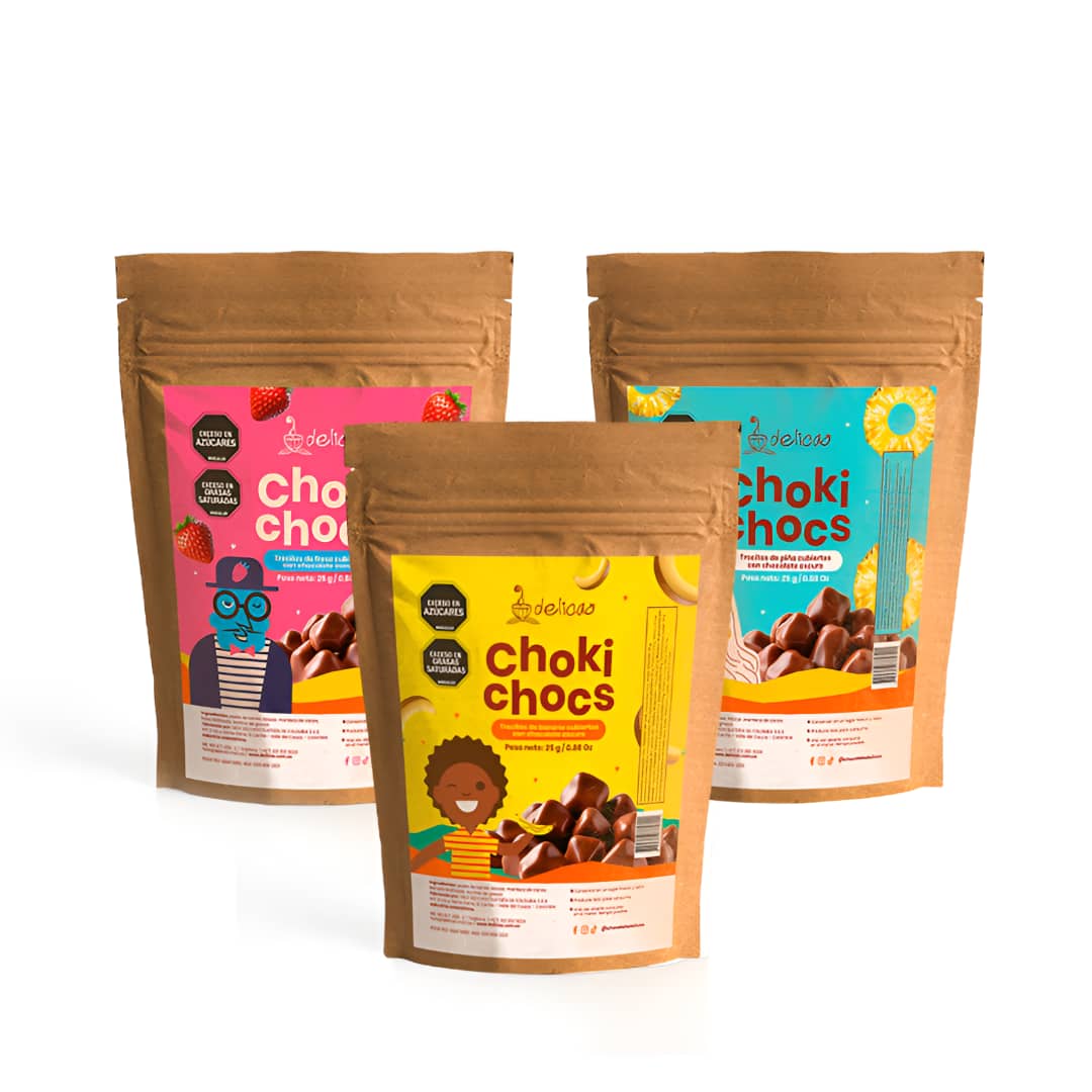 Choki Chocs Pack x 3