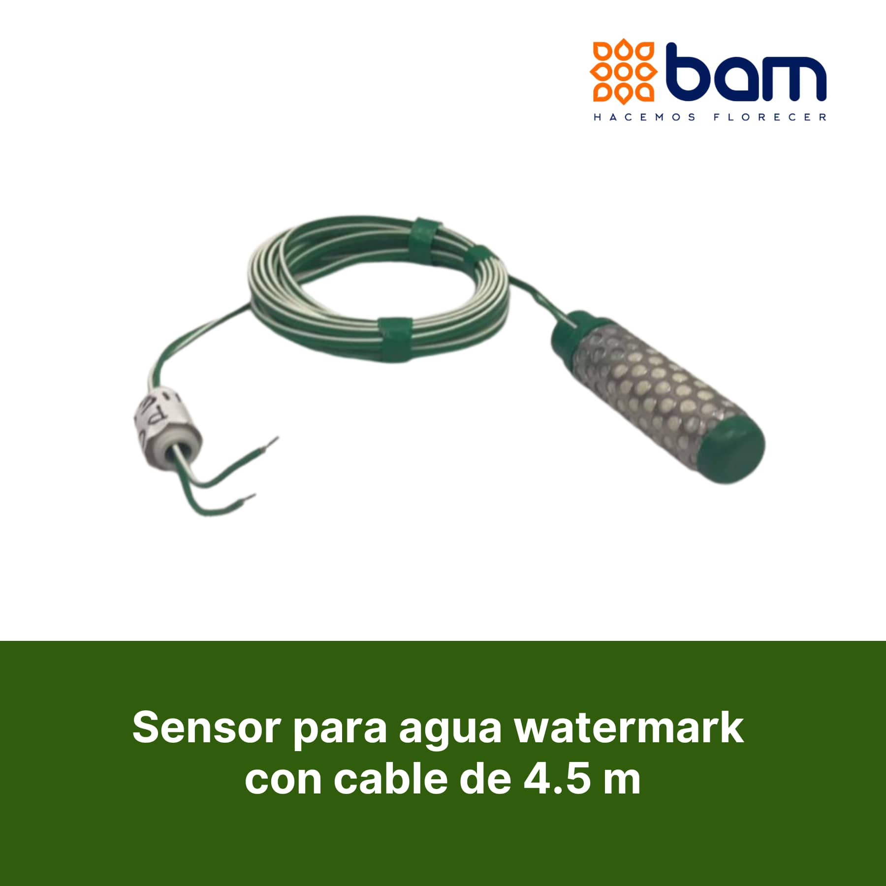 Sensor para Agua Watermark con Cable de 4.5 m