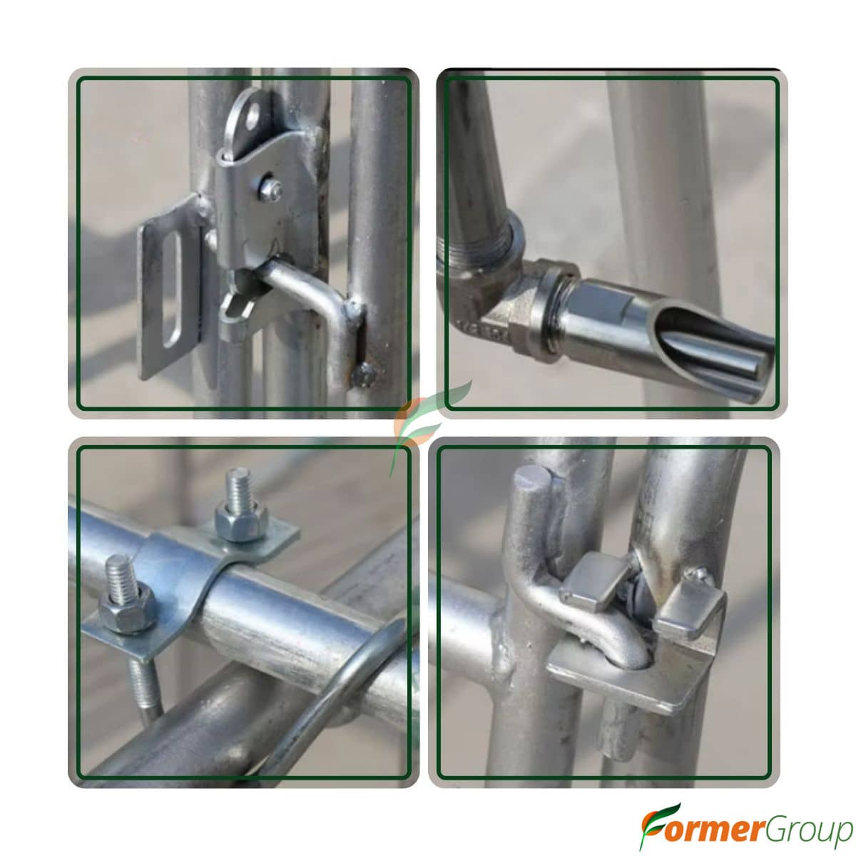 Jaula Gestadora 3 Módulos | Acero Galvanizado