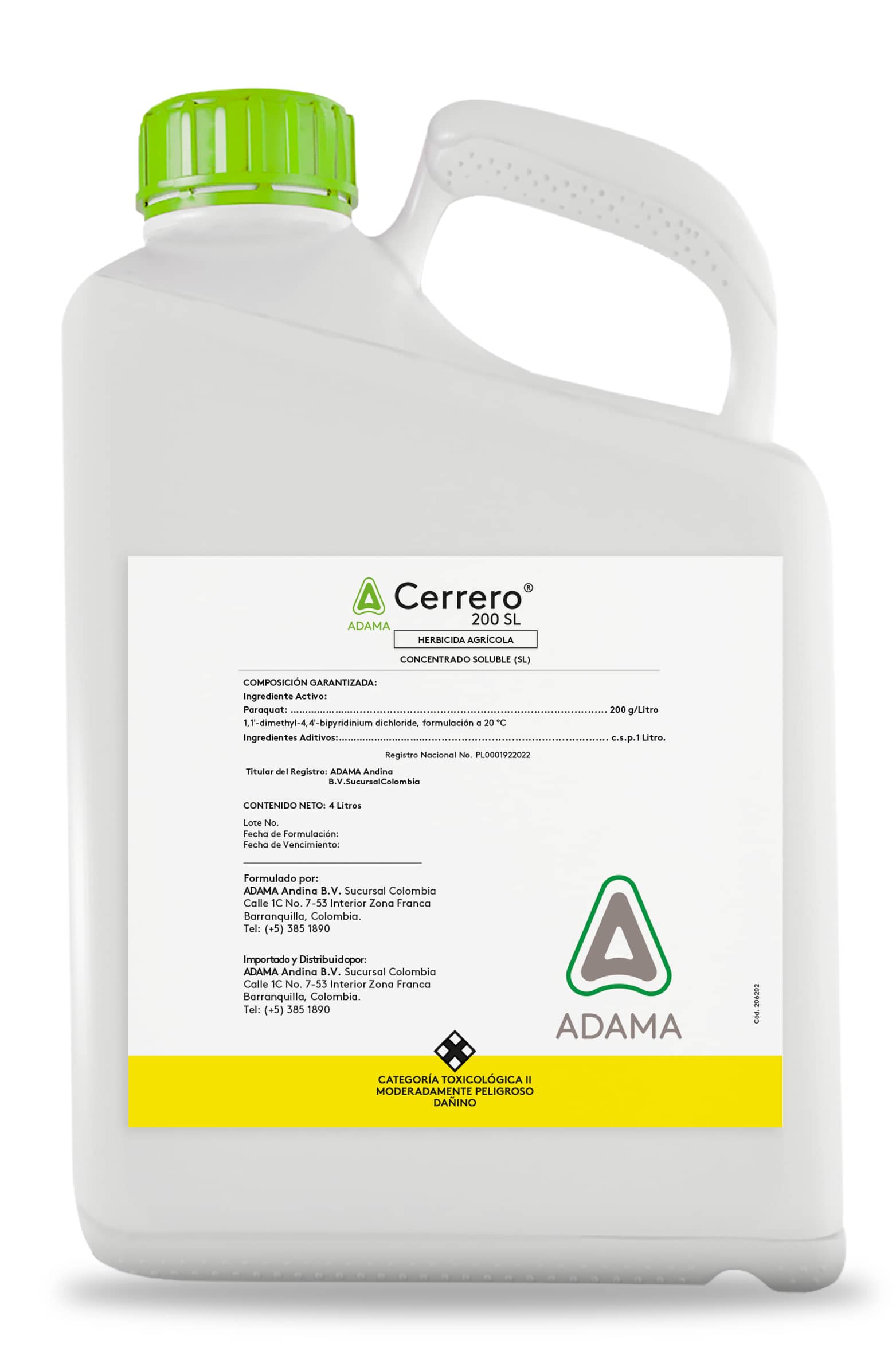 Herbicida Cerrero® 200 SL x 4 Lt - Adama