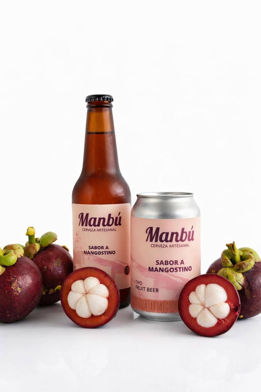 Cerveza Artesanal Manbú de Mangostino Lata | Exotic Fruits