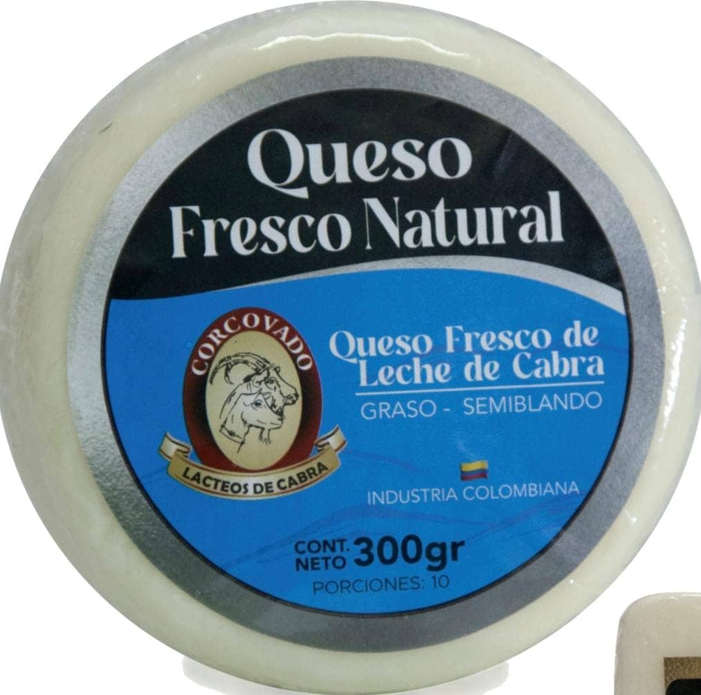 Queso Fresco de Leche de Cabra Natural