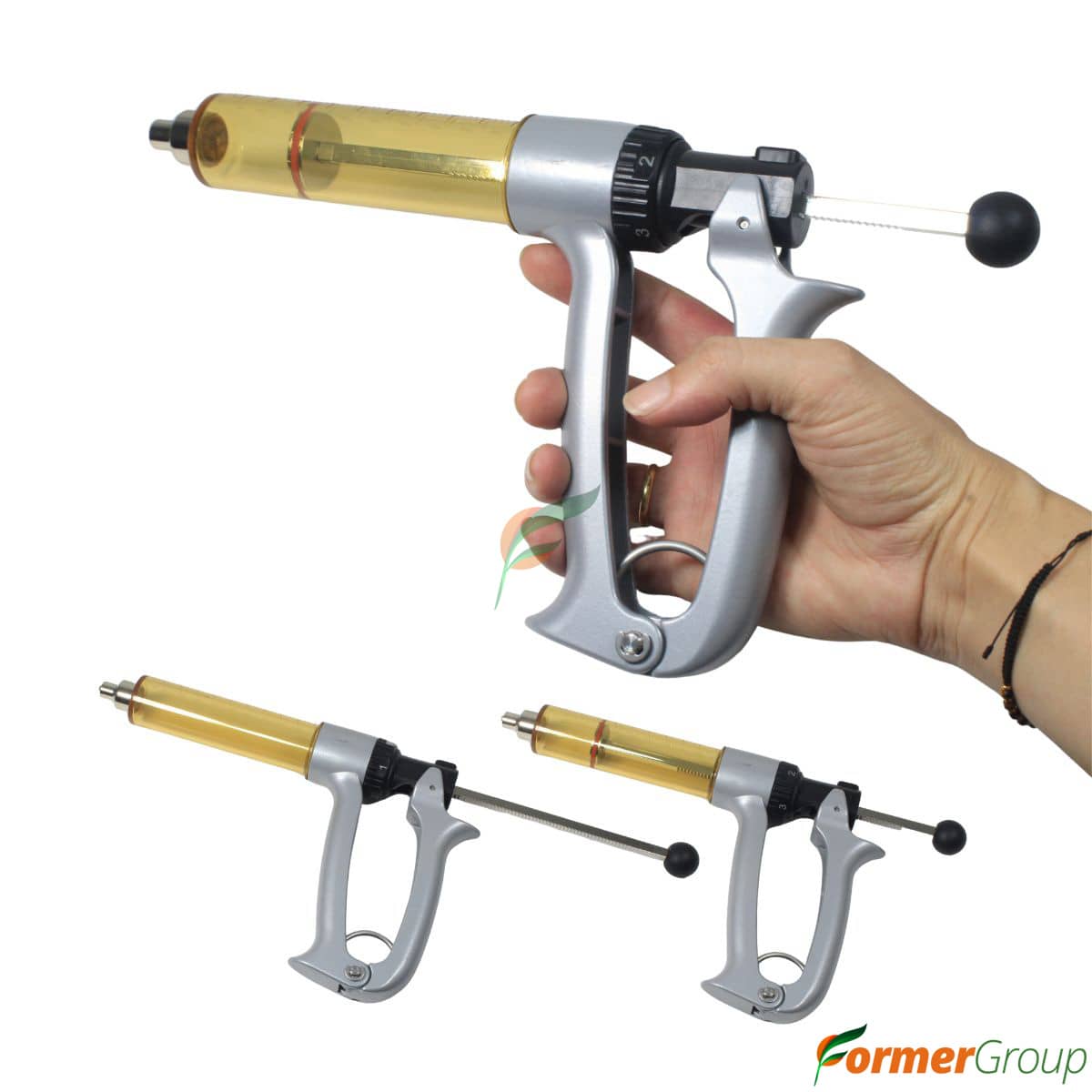 Jeringa Veterinaria Ajustable 50ml Precisión y Seguridad