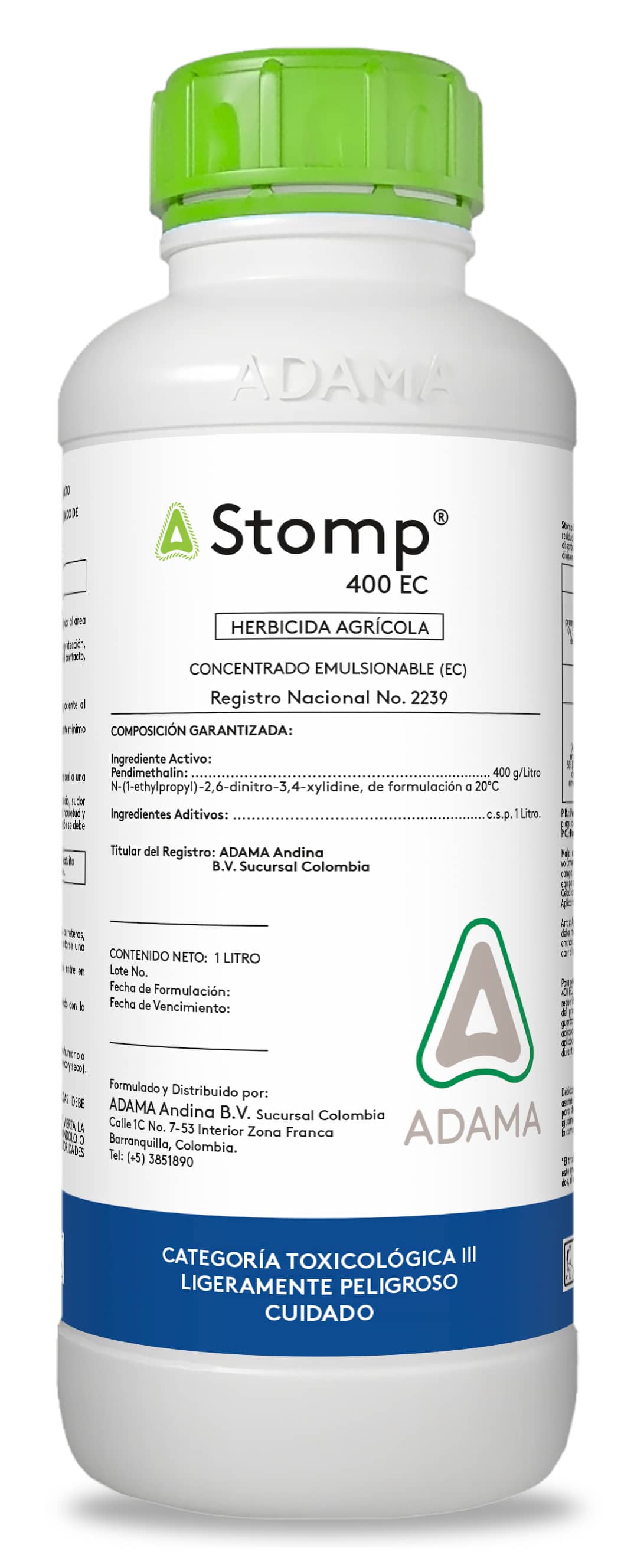 Herbicida Stomp® 400 x 1 Lt - Adama