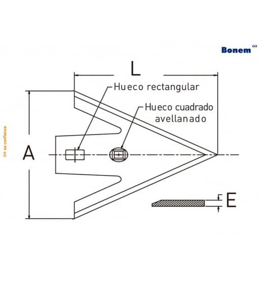 Escardillos para mezclar el suelo