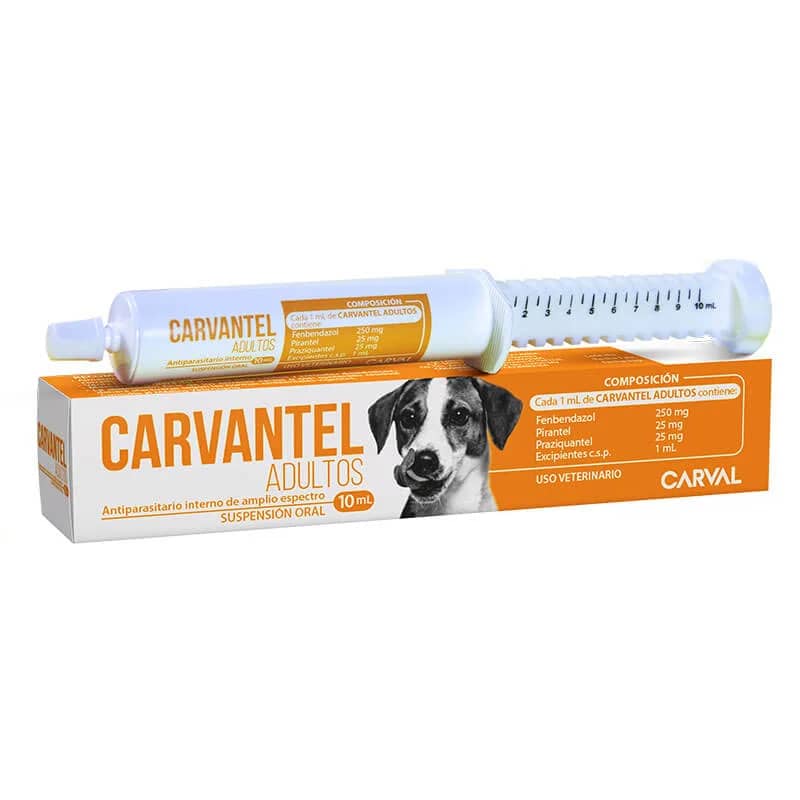 Carvantel para perros adultos – 10 ml – Carval