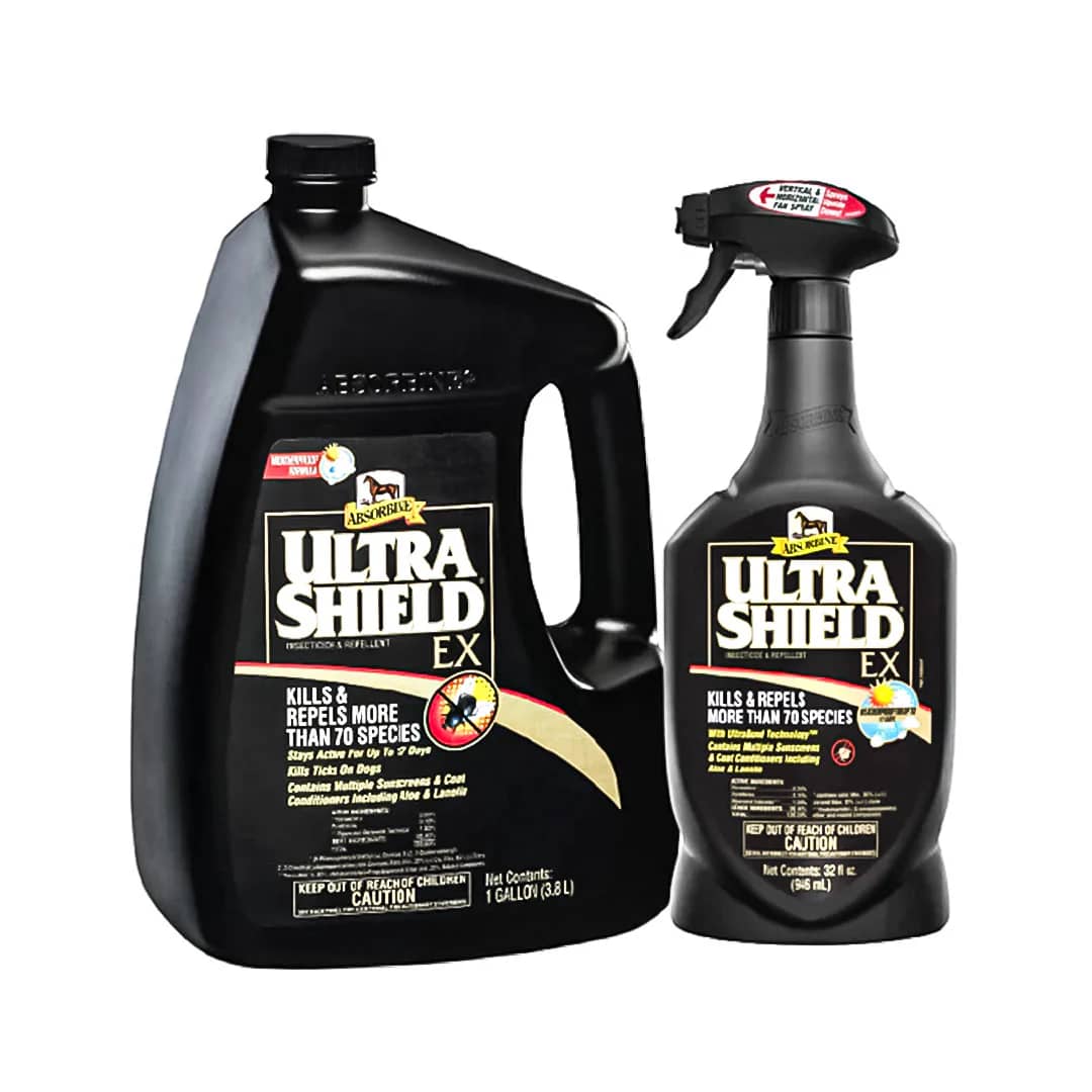 ULTRA SHIELD EX Repelente e Insecticida 17 días caballos