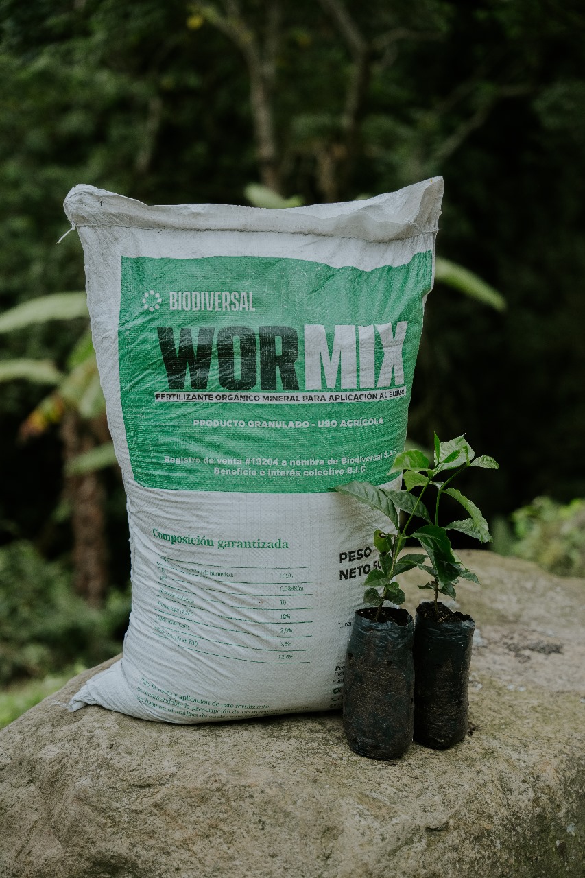 Fertilizante a base de hummus - Wormix x 50 Kg