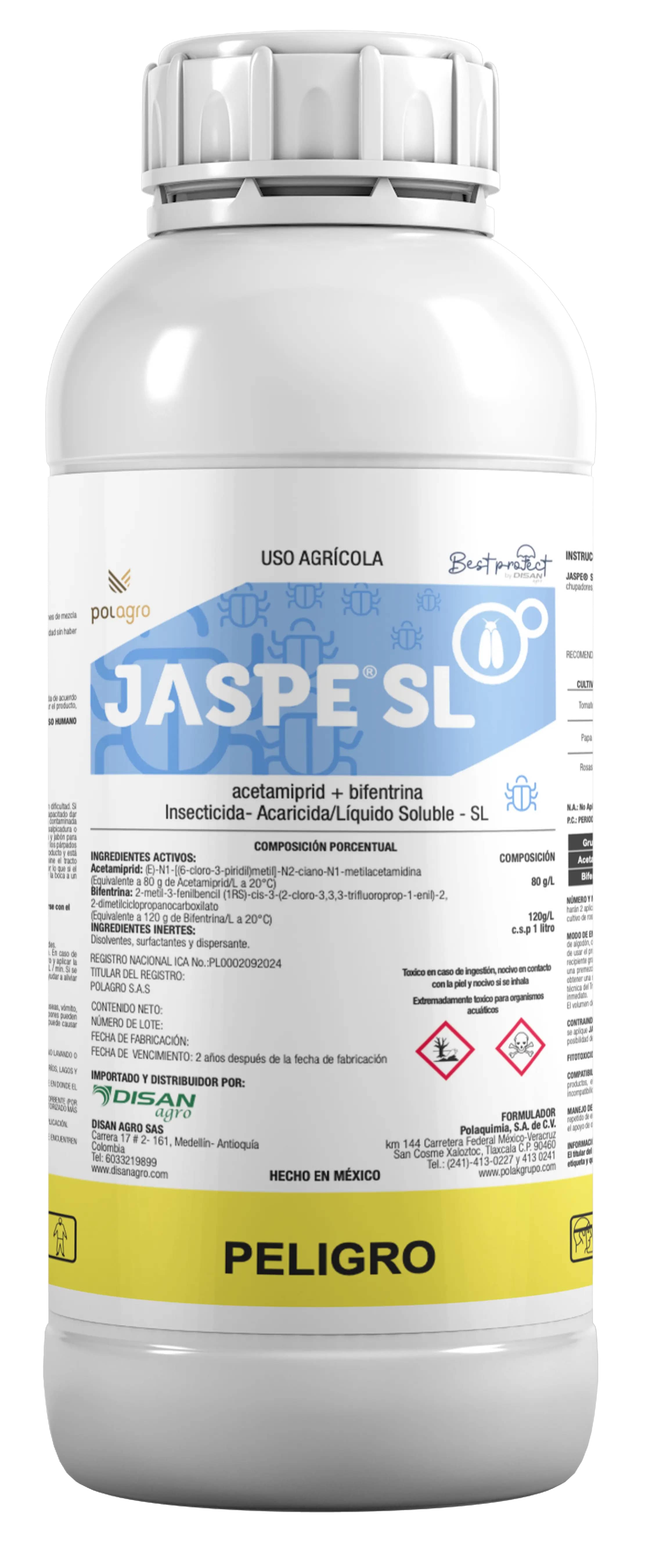 JASPE Insecticida Sistémico Control Mosca Blanca
