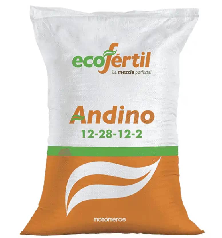 Fertilizante Andino12-28-12-2 x 50 kg