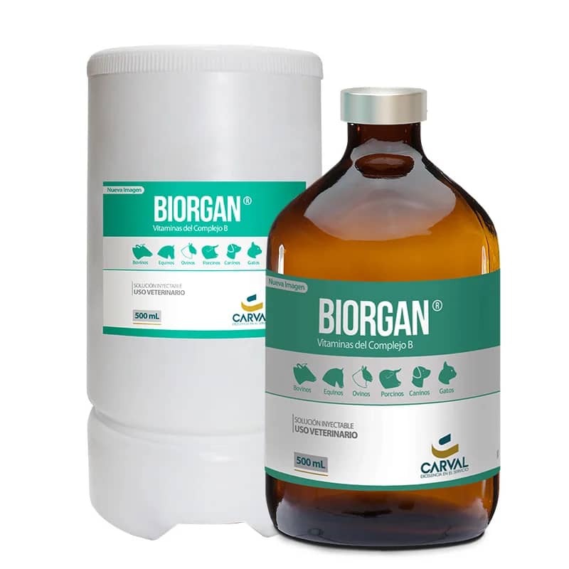 Biogran Carval 250 mL | Suplemento vitamínico para bovinos, equinos, ovinos