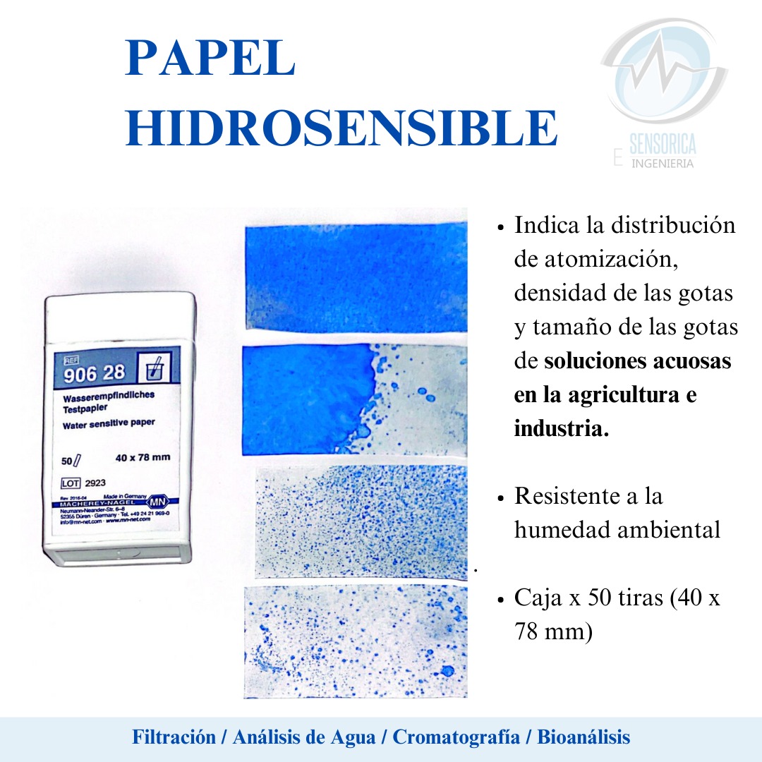 Papel Hidrosensible