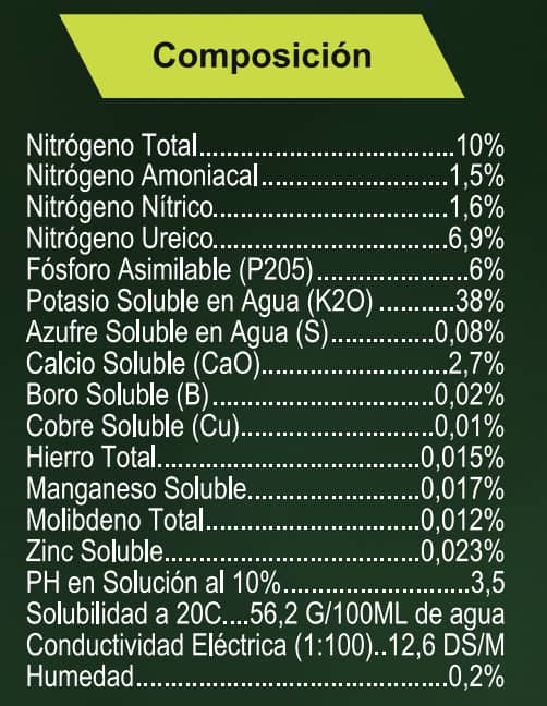 Fertilizante Fertilaser - Producción x 10 Kg