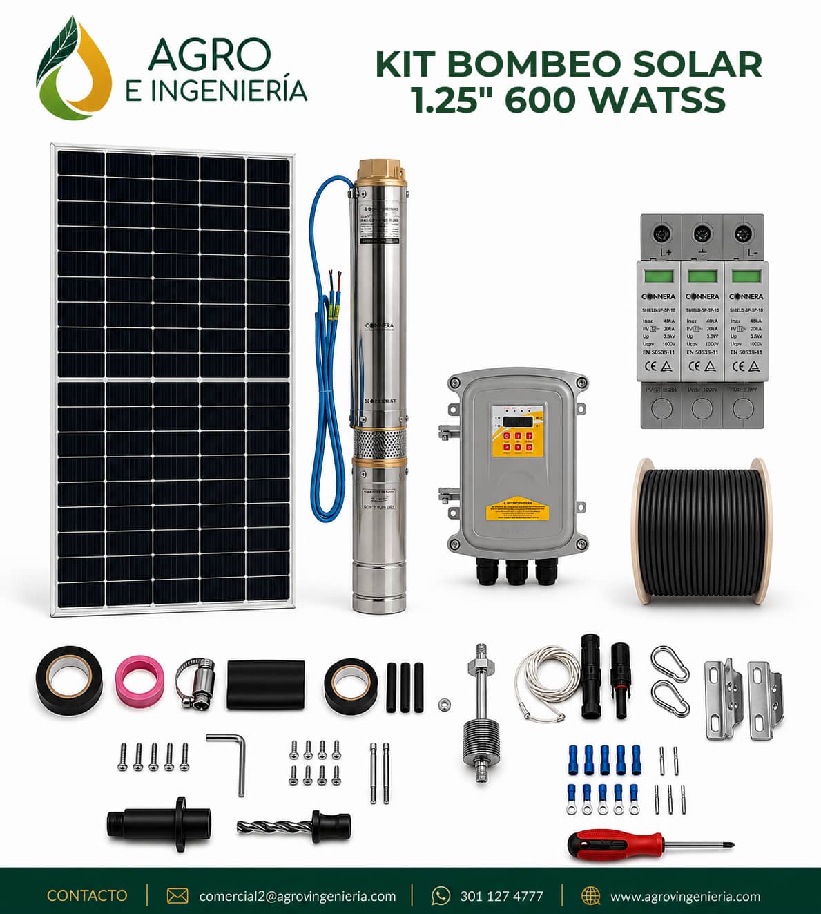 Sistemas de Bombeo Solar para Riego | Alta Eficiencia