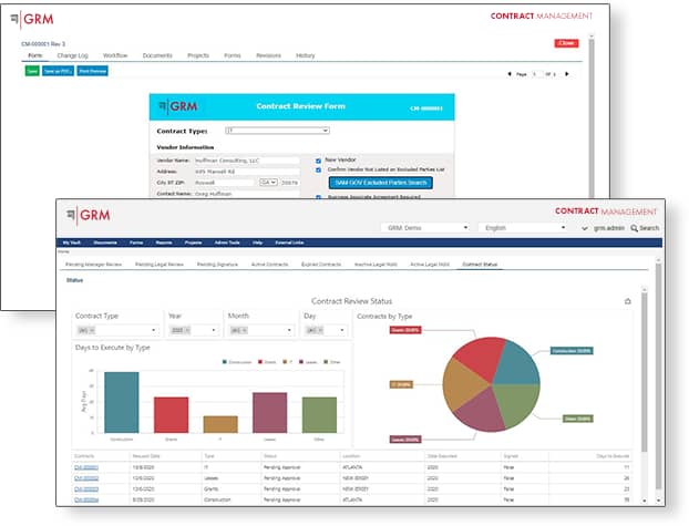 Software de Gestión de Contratos Empresariales |  GRM