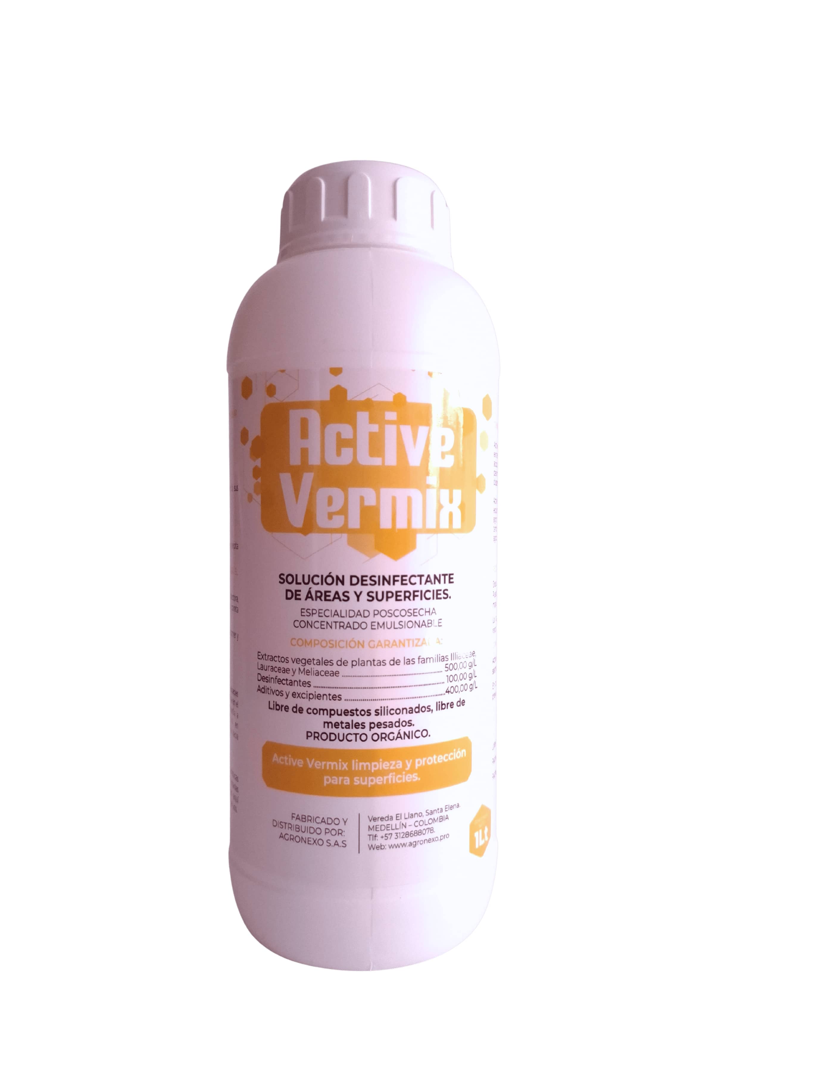 Active Vermix Agronexo 1 L | Desinfectante Agrícola Orgánico