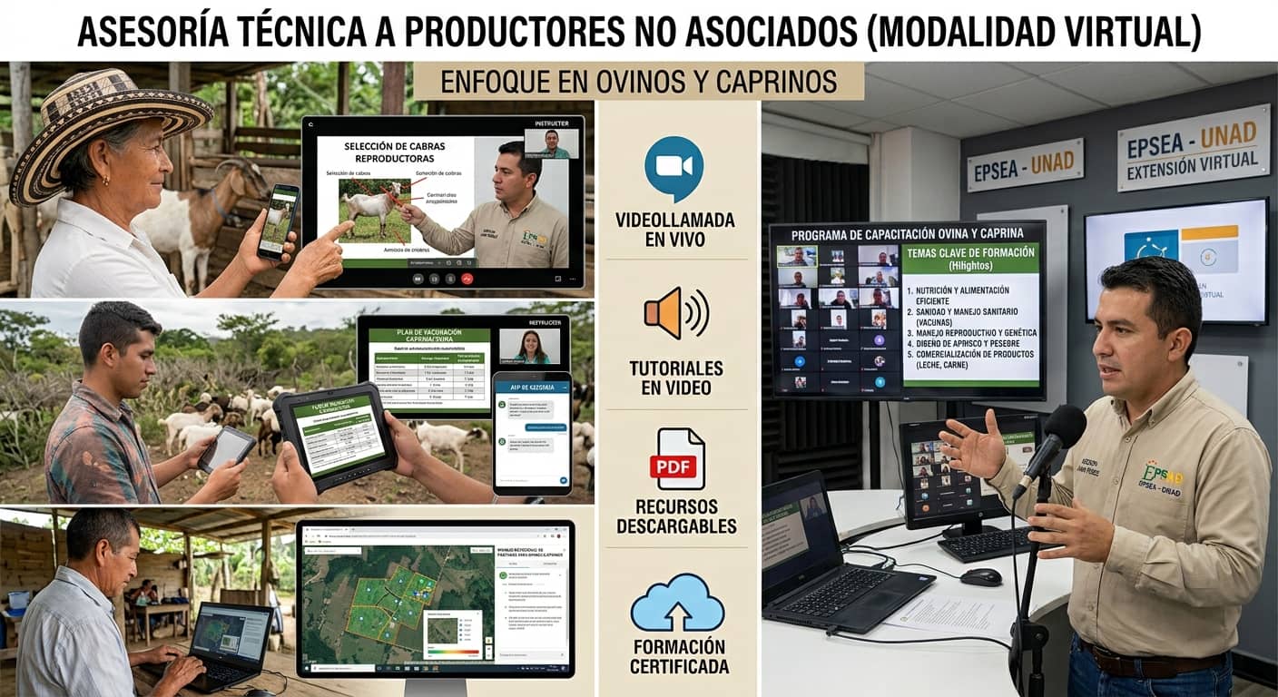 Asesoría Técnica a Productores No Asociados (Modalidad Virtual)