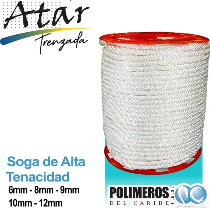 Soga Alta Tenacidad #9 x 200mt ATAR | Resistencia y durabilidad