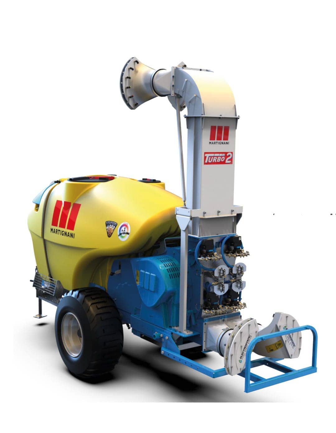 Nebulizadora Martignani de Bajo Volumen - Micronización Electrostática