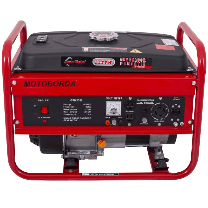 Generador eléctrico a Gasolina Power Master 2.5 KW