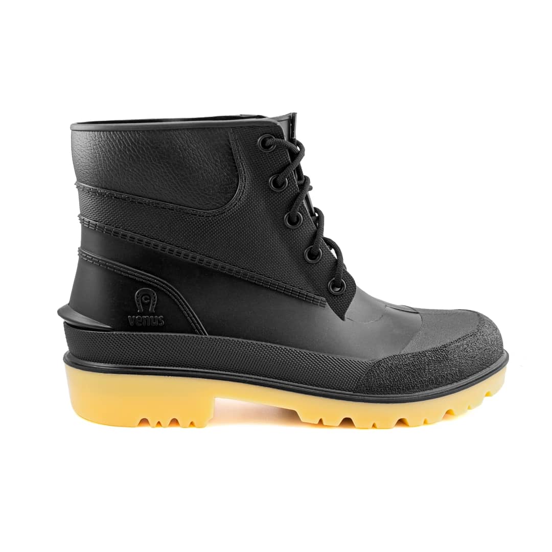 Botín Terramax Negro Amarillo Talla 37 - 43 | Para trabajo diario y campo