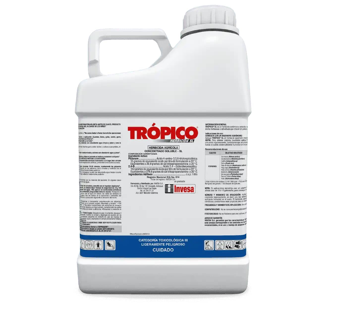 Herbicida Trópico Sl x 4 Lt