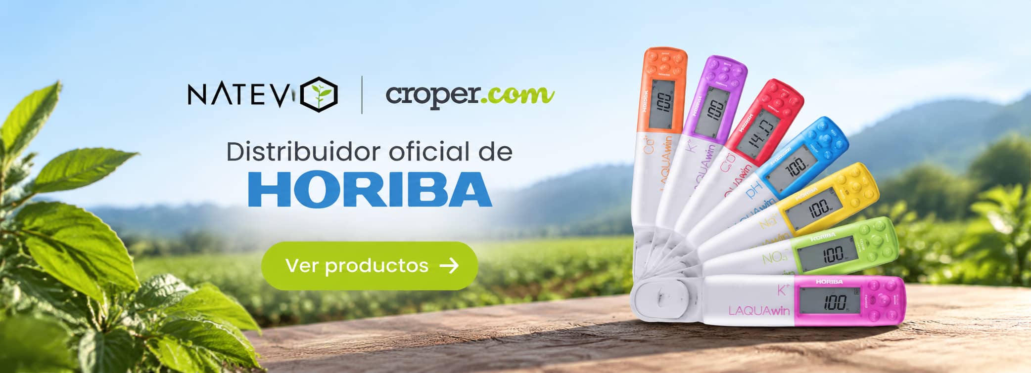 Natevo distribuidor oficial de HORIBA