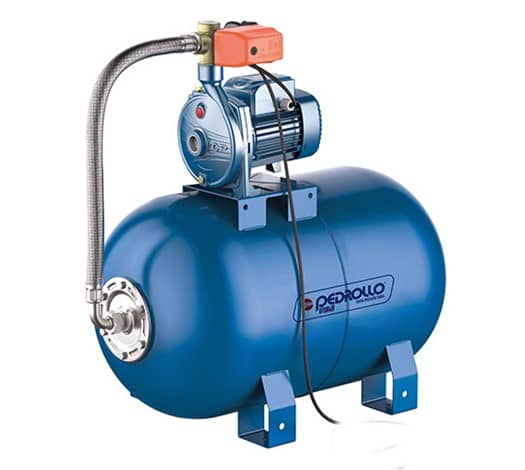 Hidroflo PKm60 + Tanque 24L: agua y presión estable