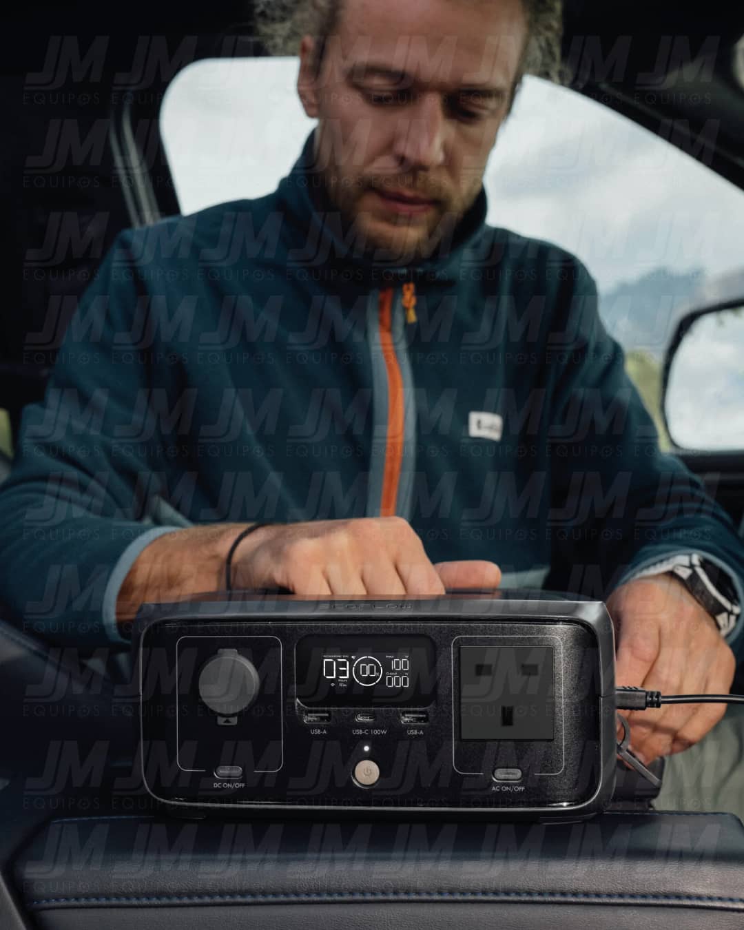 EcoFlow 3 UPS potencia portátil silenciosa para drones y campo