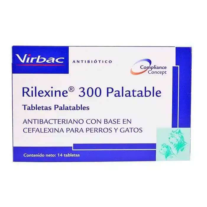 Antibiótico Palatable Rilexine 300