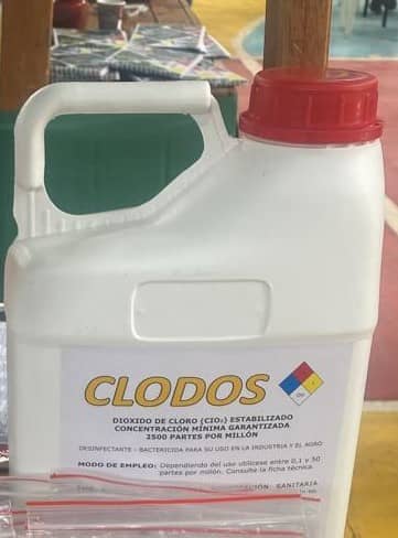 Desinfectante Clodos (Dióxido de cloro) x 20 Lt