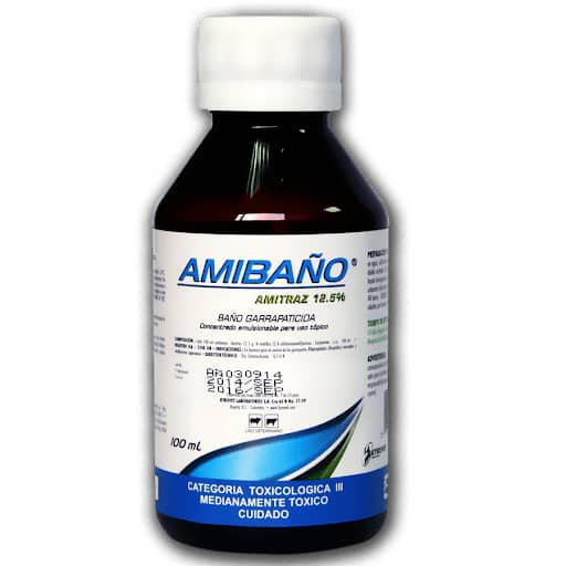 Garrapaticida Amibaño 12.5% FCO X 100 ML