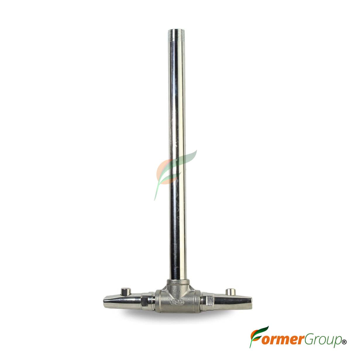 Kit Bebedero Lechones Doble Botón 1/2 T 30cm Acero Inox