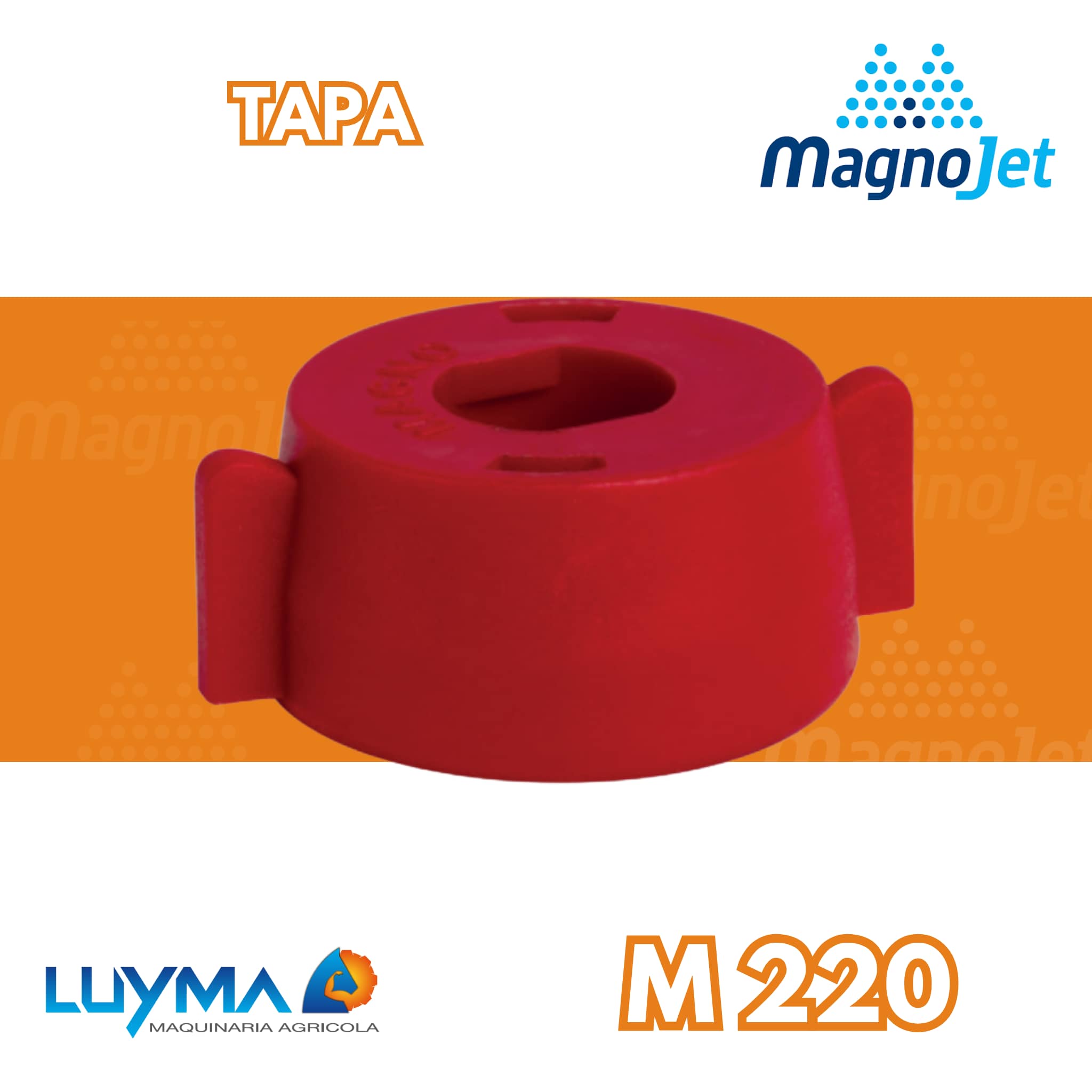 Tapa Magnojet M220 JCT | Portaboquillas Rápido