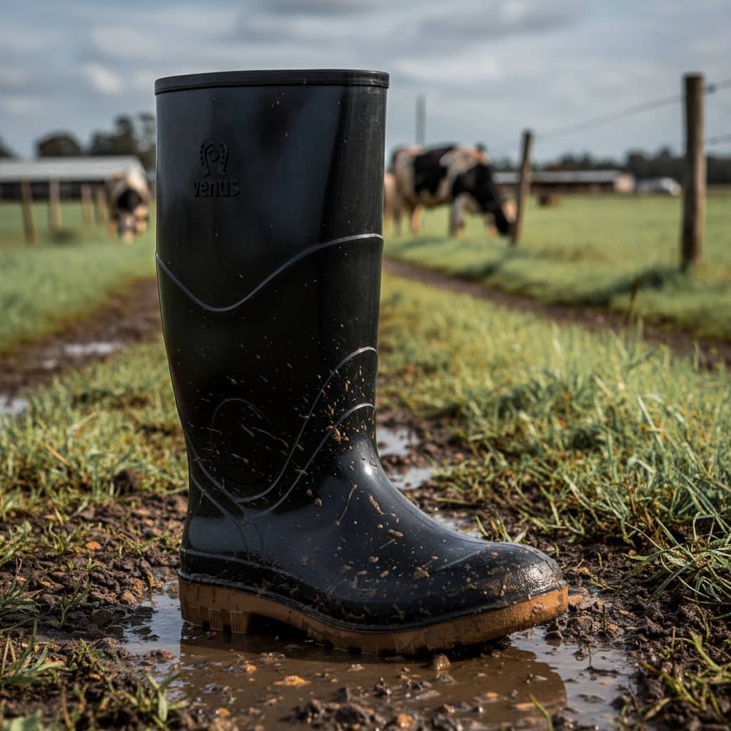 Bota La Fiera Negro Café Talla 36-44 | Para terrenos exigentes