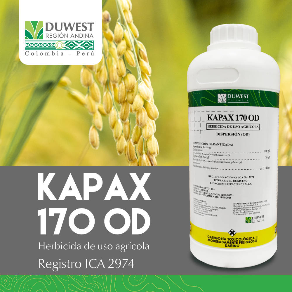 Herbicida Kapax 170 OD x 1 Lt