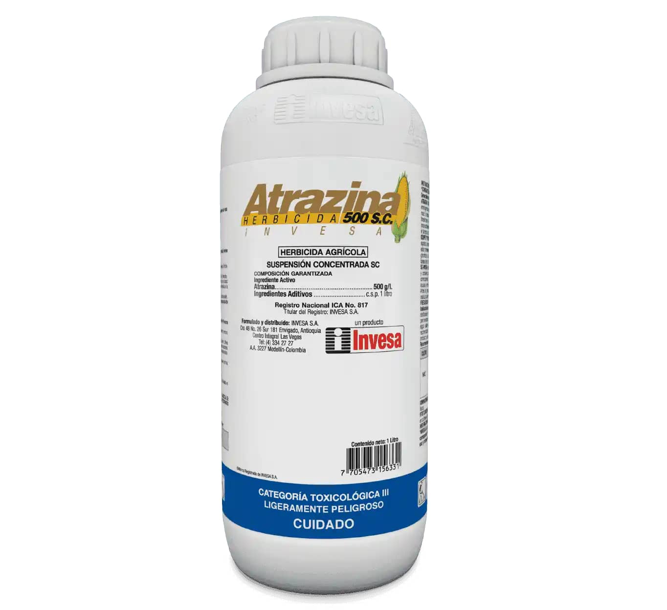 Herbicida Atrazina 500 Sc x 1 Lt