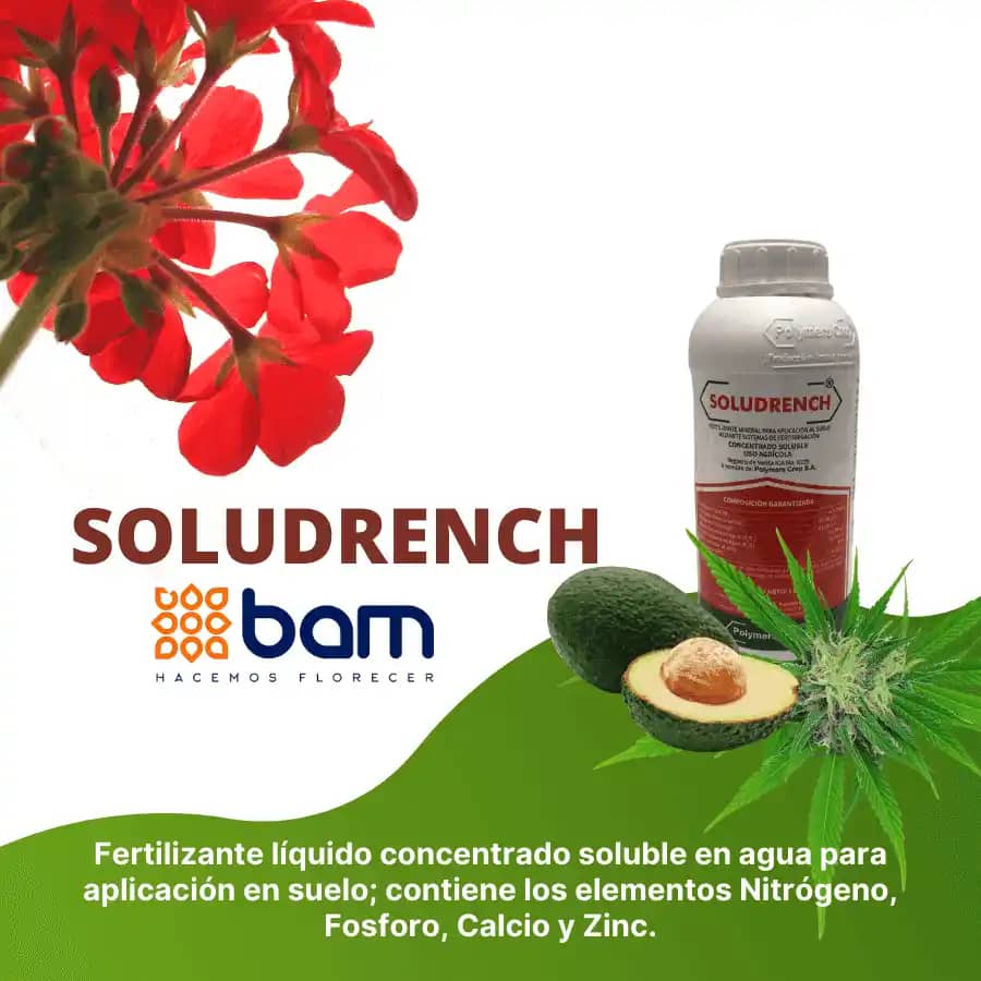 Fertilizante Orgánico Líquido Soludrench