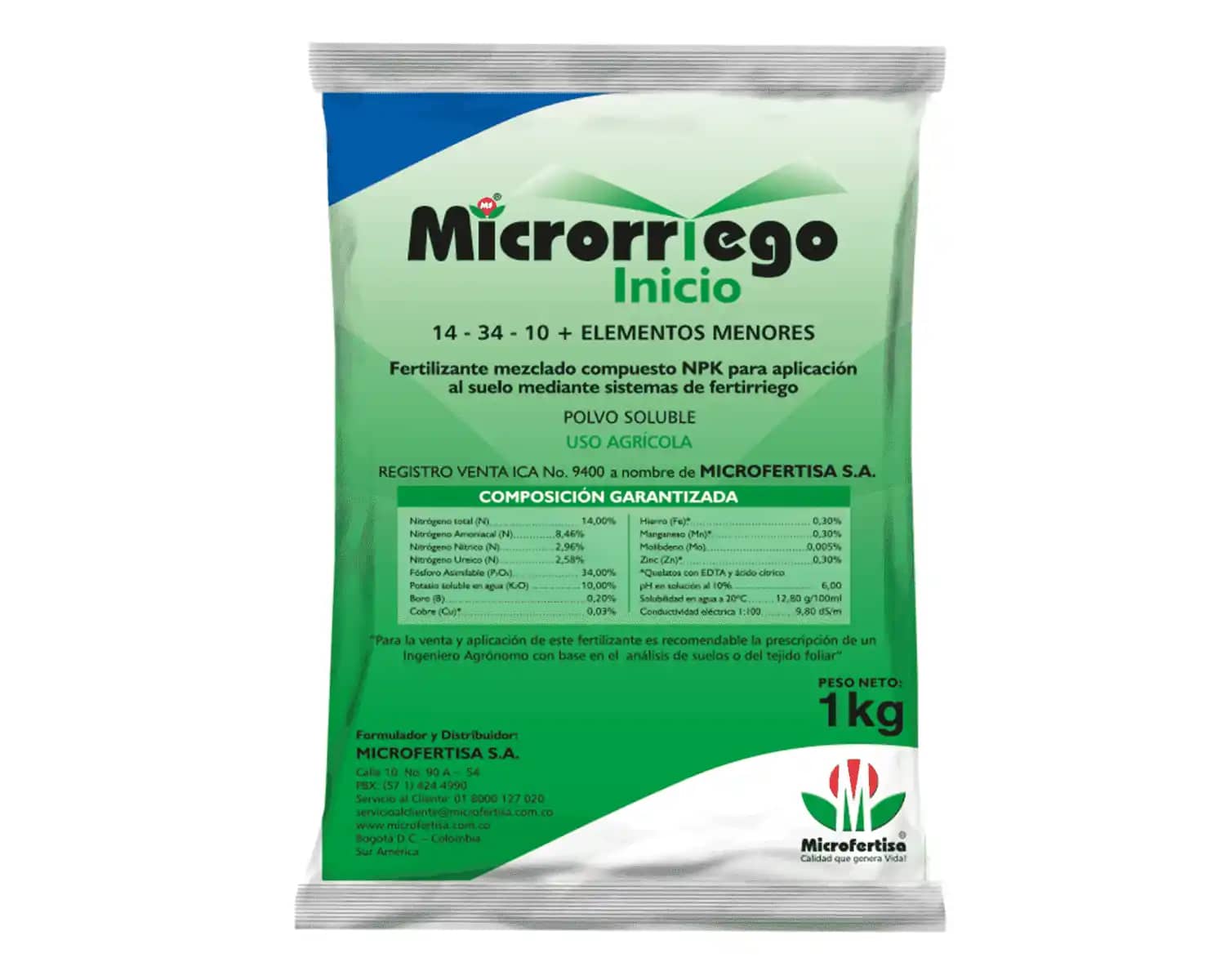 Fertilizante Microrriego Inicio x 1 Kg- Agru