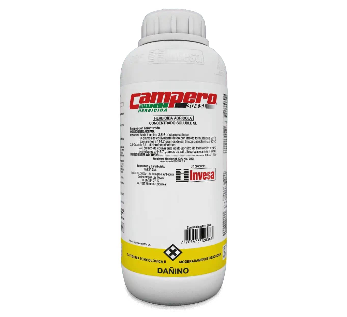 Herbicida Campero 304 SL x 1 Lt - Invesa