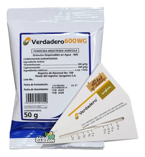 Verdadero 600WG Café Roya Insecticida Fungicida ICA