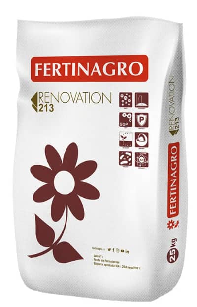 Fertilizante Renovation 213 x 25Kg