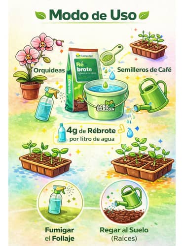Fertilizante Enraizante Rebrote 1Kg Hormonal NPK ICA