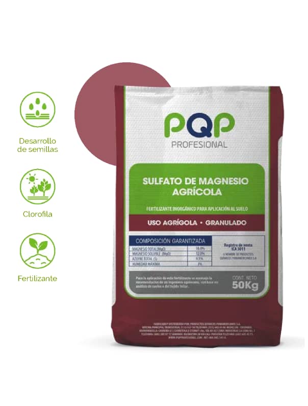 Sulfa Magnesio Agricola PQP - Fertilizante