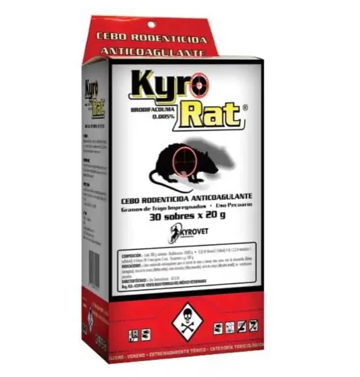 Rodenticida  Kyro Rat